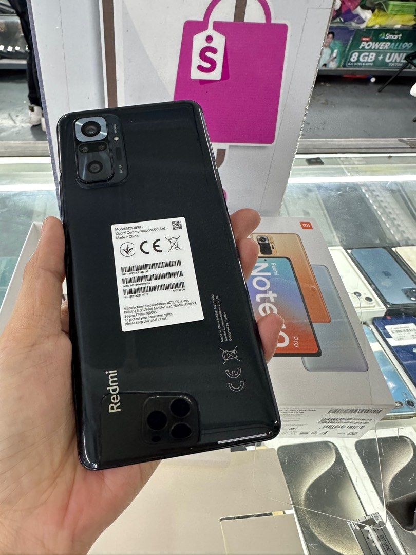 redmi note 10 pro 8/256gb good as new (Category: Xiaomi) located in Cainta. Submitted by vine_gadget_shop (Listing ID 1257314731, Image 3). Description: redmi note 10 pro 8/256gb good as new complete package pick up store greenhills shopping center we accept trade in we accept credit card installment we do cod and door to door we ship nationwide for fast transaction call 09277368323 look for vine.