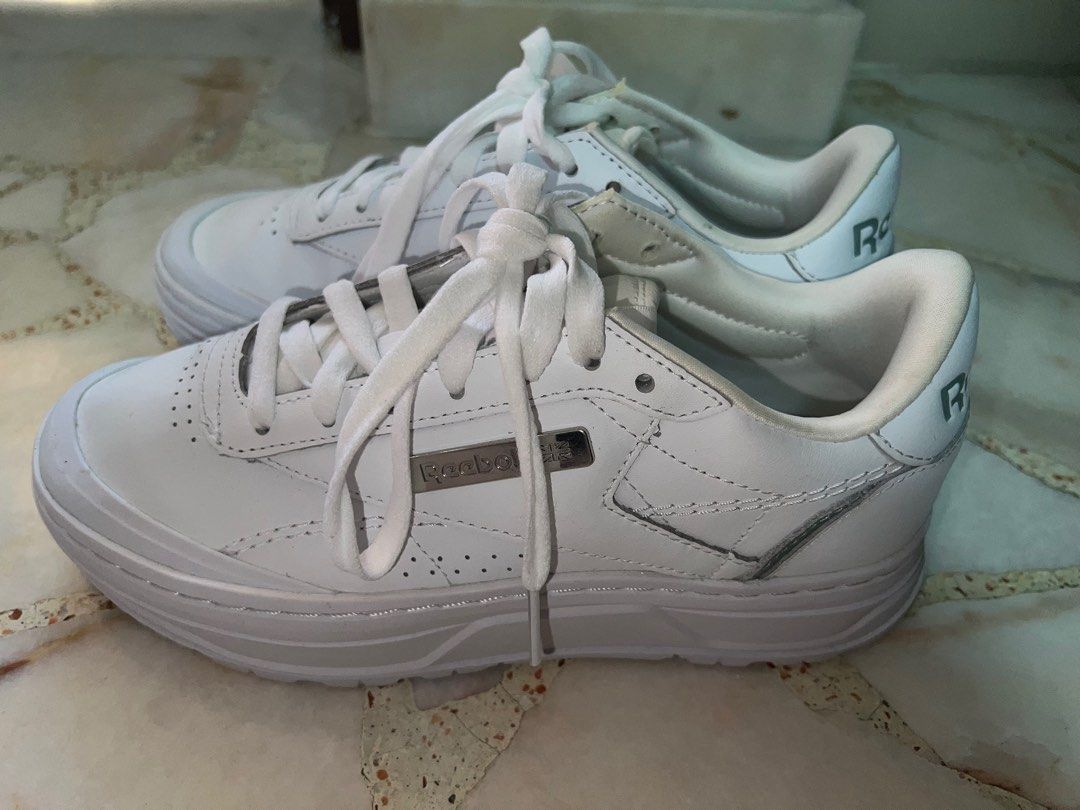 Reebok classic clearance double sneakers