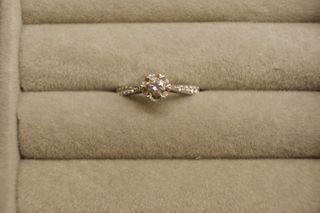 Regent Diamond Solitaire Diamond Ring size 4.5