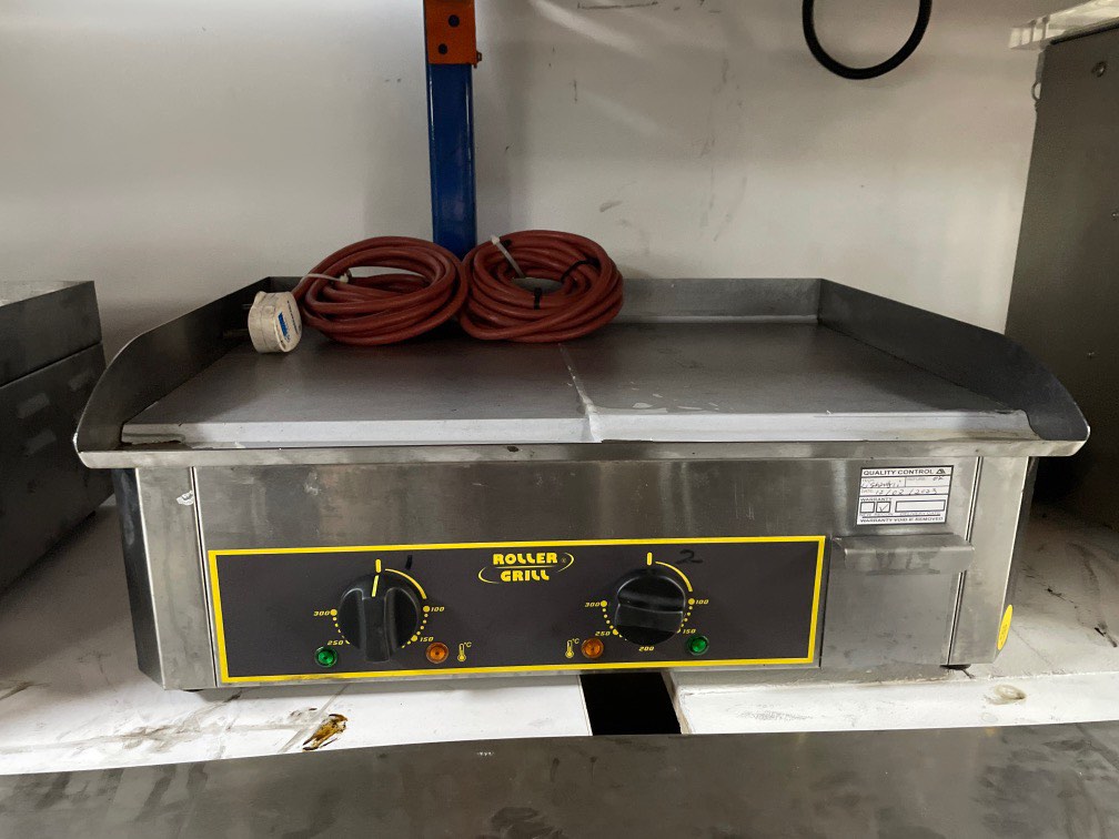 Roller grill electric griddle / table top griddle / 2FT griddle, TV