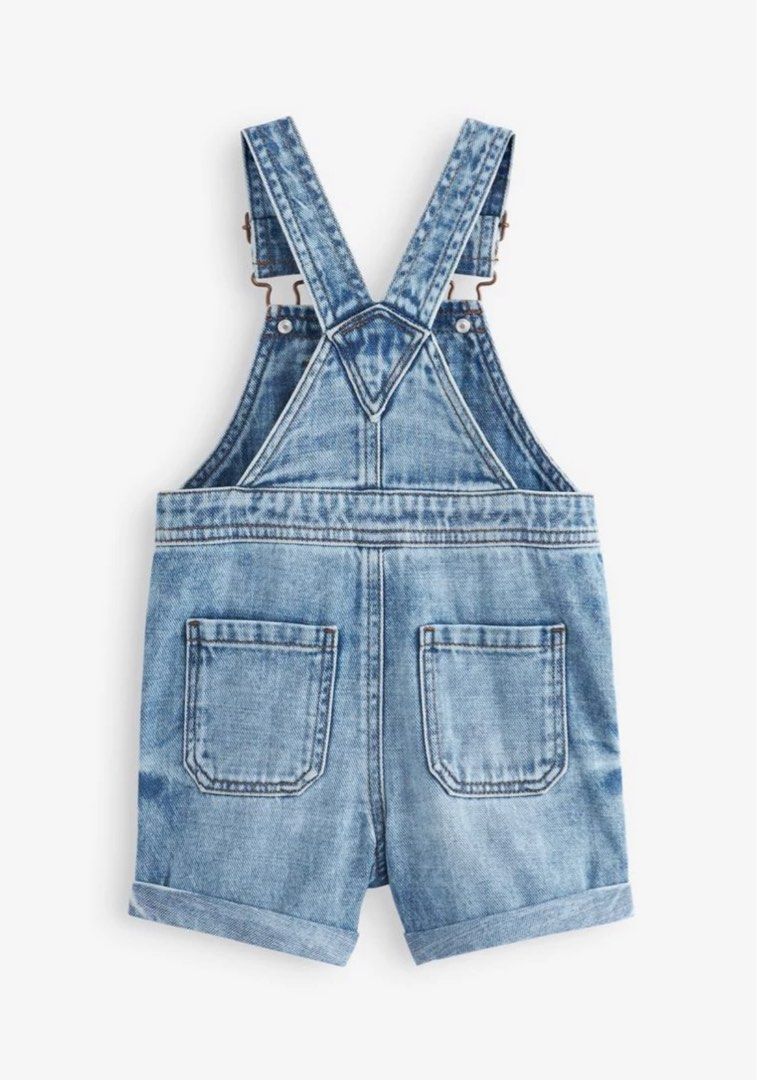 Girls Dungaree Shorts Denim Jeans Jumpsuit Play Suit All in One UK Size 7/8  to 13 Years (Light Blue, 13) : Amazon.co.uk: Fashion