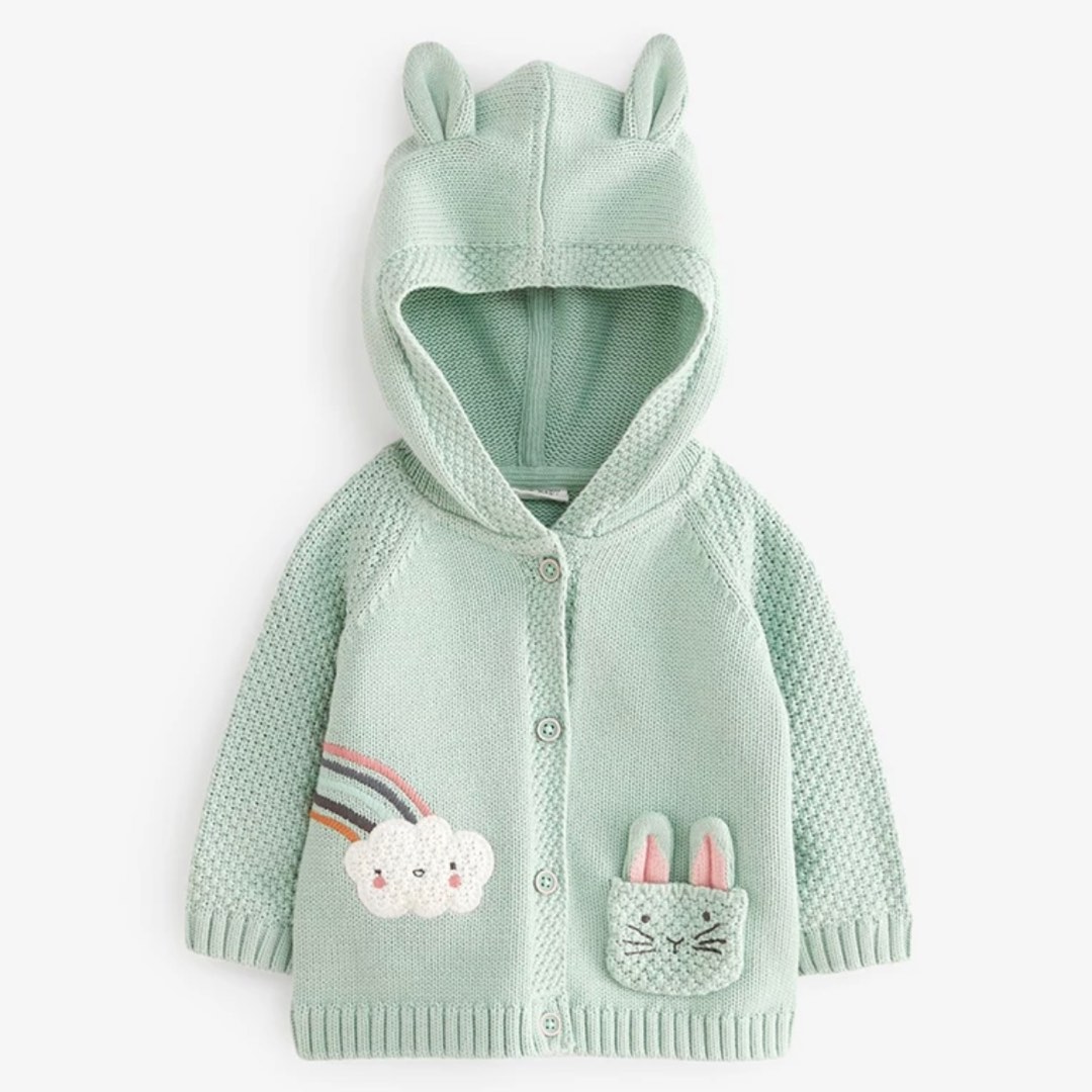 Mint green baby cardigan store