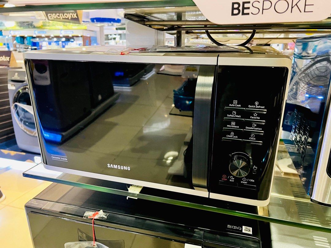🚩Samsung Bespoke Microwaves🔥 (Category: Ovens & Toasters) located in Manila. Submitted by almnantnr (Listing ID 1257226049, Image 3). Description: Note: For Cash, Gcash, Bank transfer Payment Only. ☆For Sale! We Have Physical Stores. ☆Note: Cash ONLY! Or COD (charges may applied) BeSpoke Models 23liters MS23T5018AP/TC (Pink) - 6,450 23liters MS23T5018AW/TC (White) - 6,450 23liters MS23K3515AS - 5,099 28liters MS28F303TFK - 6,350 30liters MG30T5