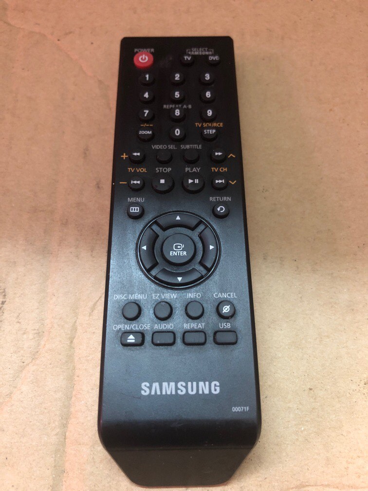 Samsung dvd player remote control, TV & Home Appliances, TV