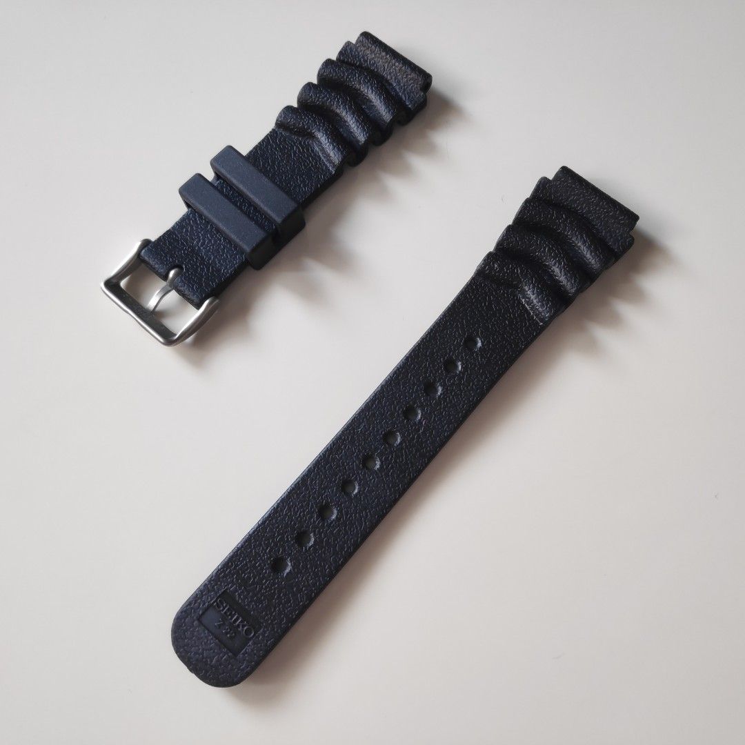 Genuine seiko z22 rubber new arrivals strap