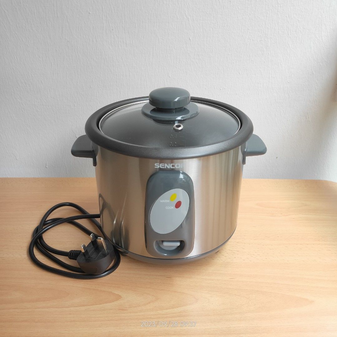 SENCOR 1 Litre Rice Cooker (Nonstick Inner Pot), TV & Home Appliances
