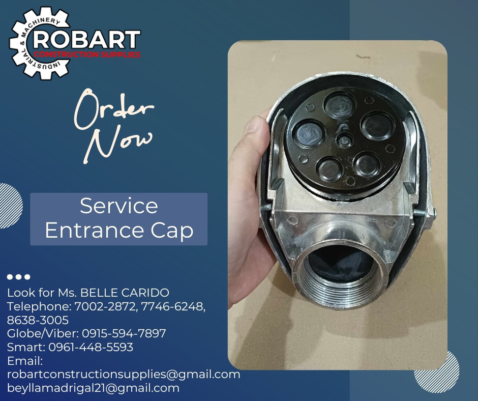 Service Entrance Cap, Commercial & Industrial, Construction Tools