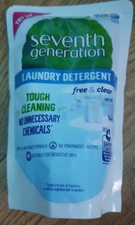 Seventh Generation laundry detergent