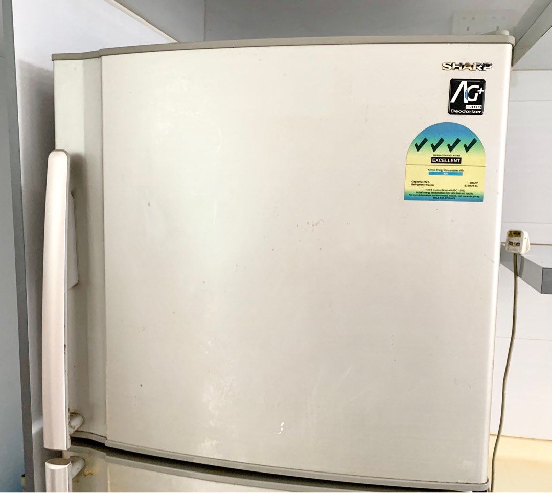 Sharp AG+ Nano Deodorizer Fridge, TV & Home Appliances, Kitchen ...