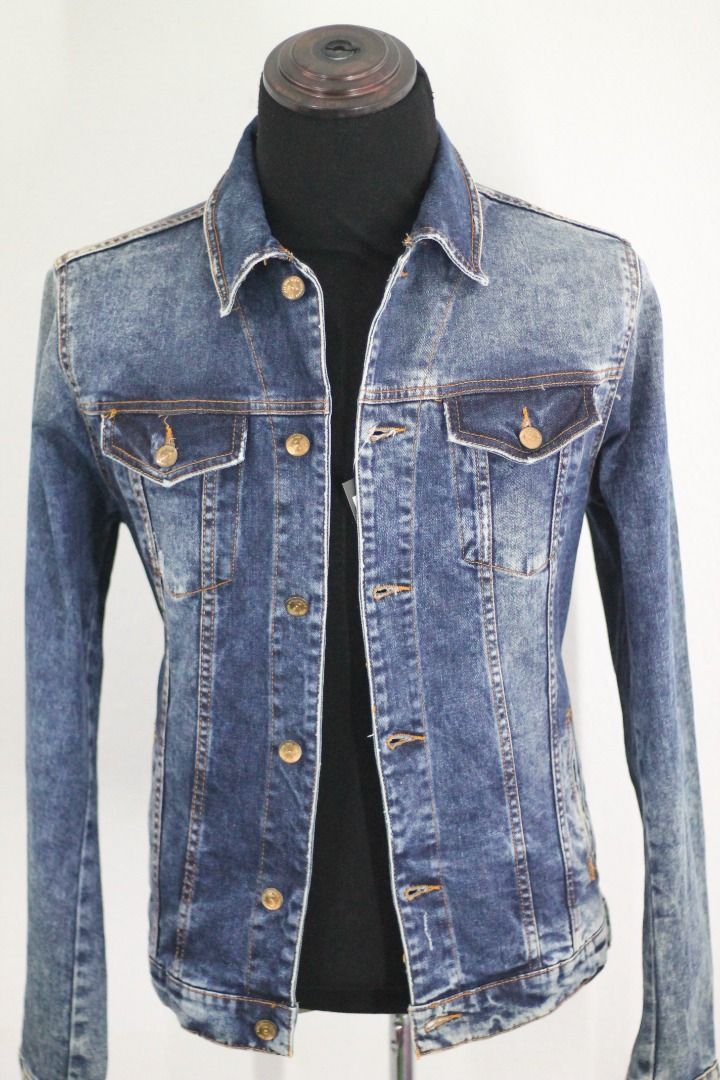 Size L Fit Original ZARA MAN Denim Jacket Jean. Men s Fashion