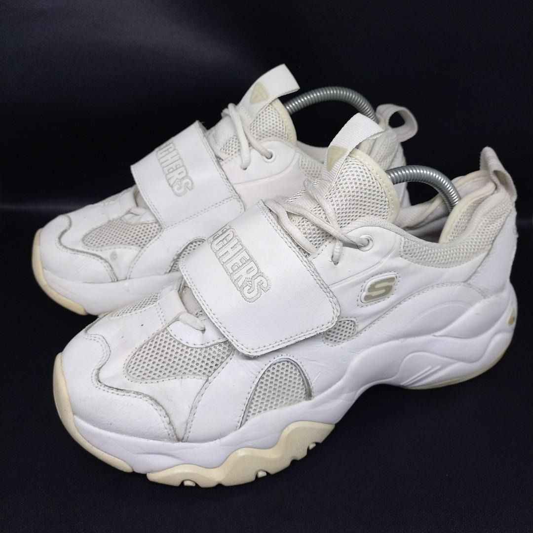 SKECHERS D LITE 3 VELCRO SEPATU SKECHERS 111 KAKIKECE.STORE
