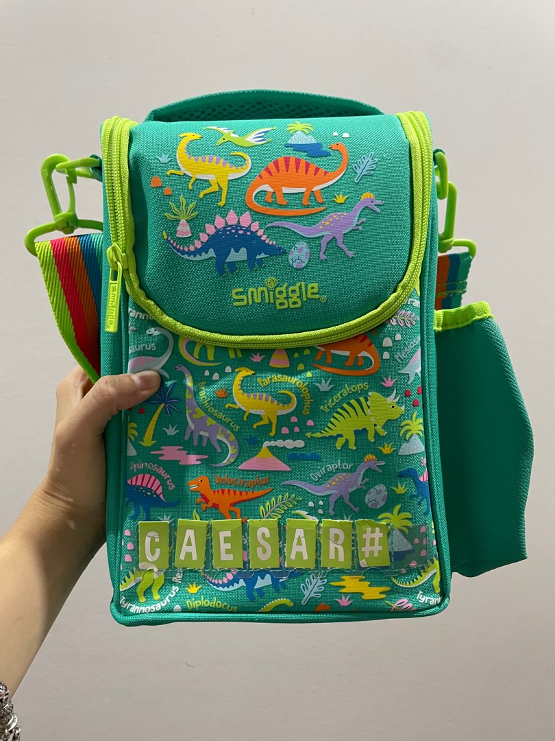 Smiggle junior lunch box bag, Babies & Kids, Going Out, Carriers