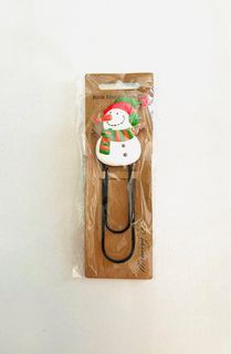 Snowman Bookmark and Paperclip