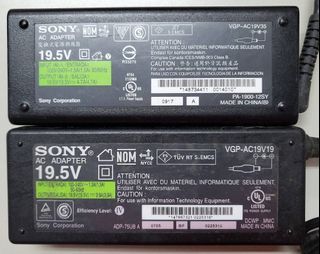 SONY 19.5V 3.9A / 4.74A 76W / 92W 變壓器