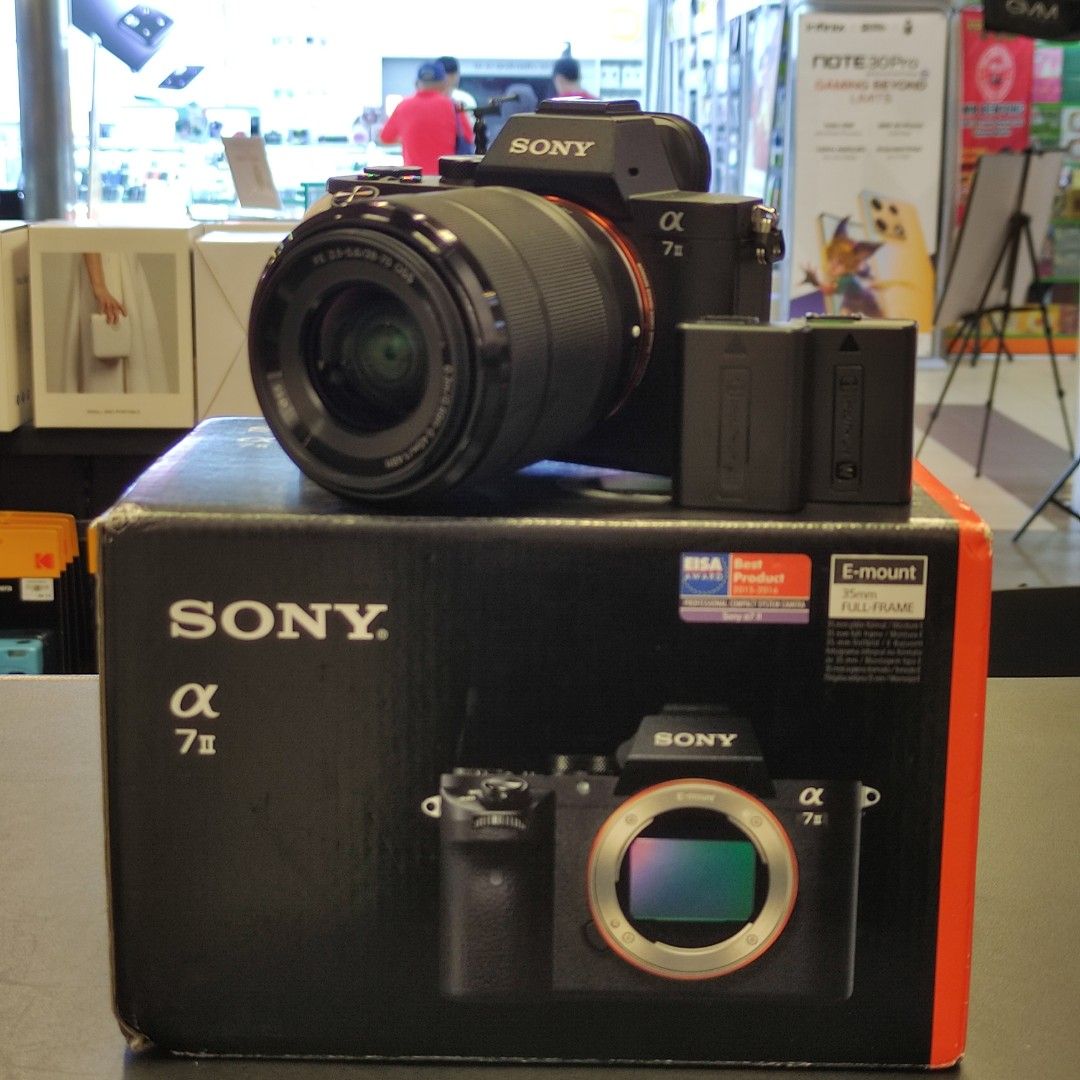 Sony A7ii 2870mm kit lens, Photography, Cameras on Carousell