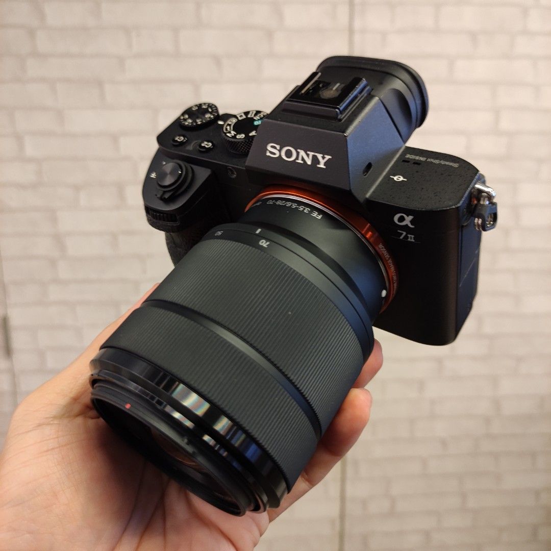 Sony A7ii 2870mm kit lens, Photography, Cameras on Carousell