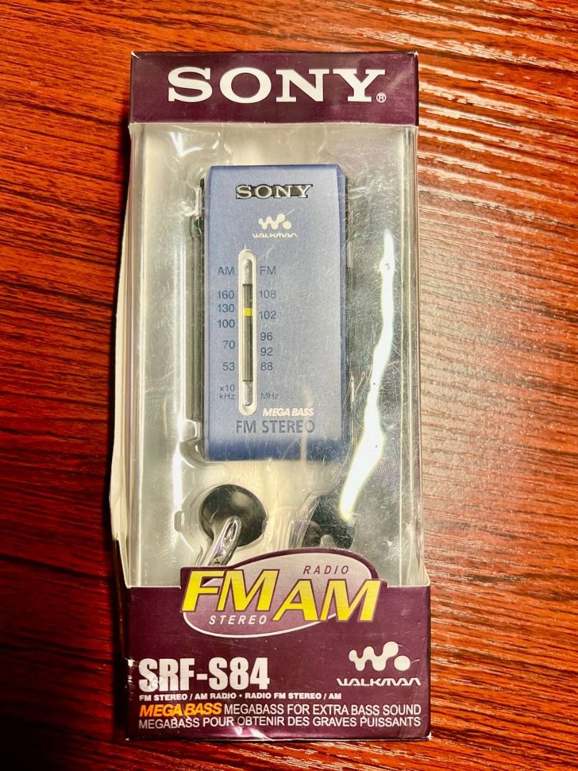 Sony walkman FM/AM Portable Radio SRFS84, Audio, Portable Music