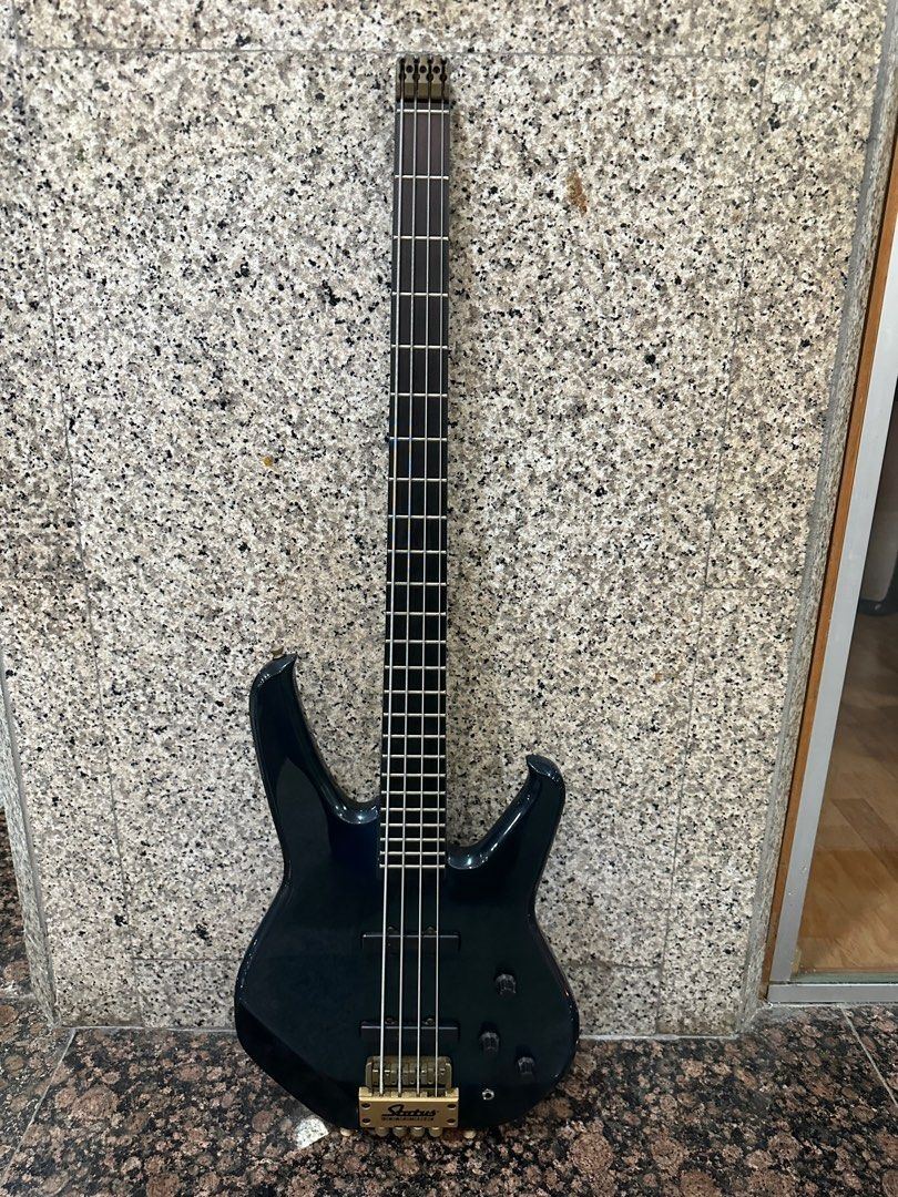Status Made In England Graphite S1 Headless Bass Guitar