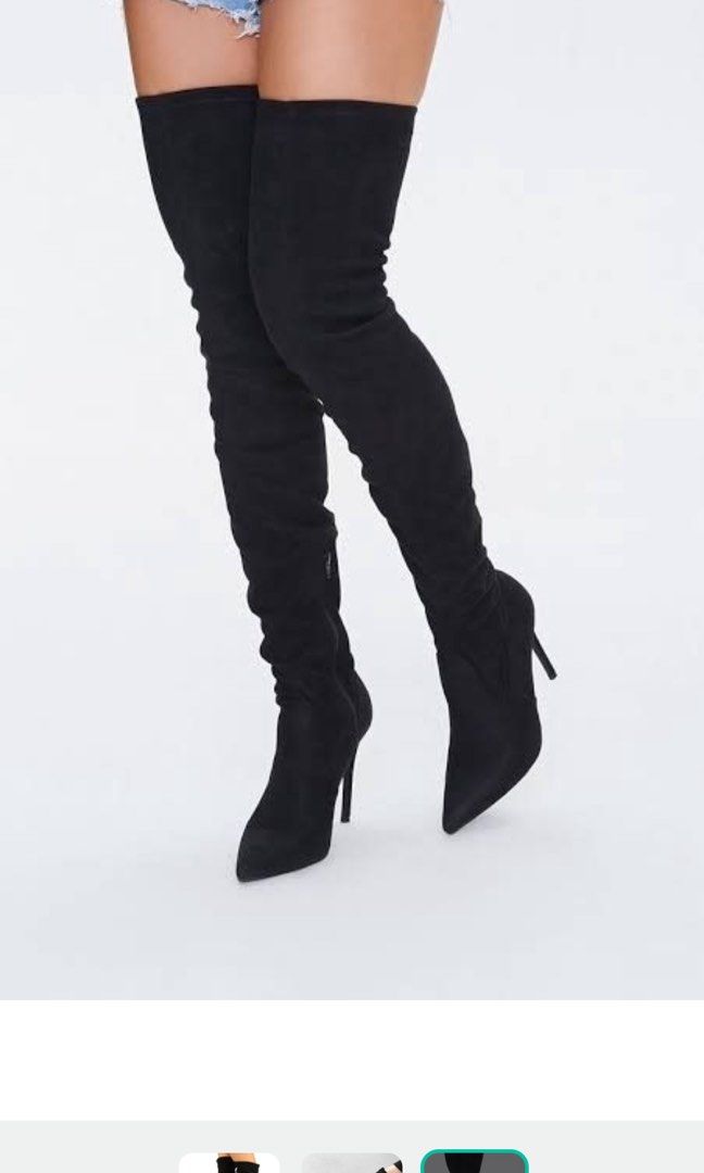 Stradivarius over the knee boot deals
