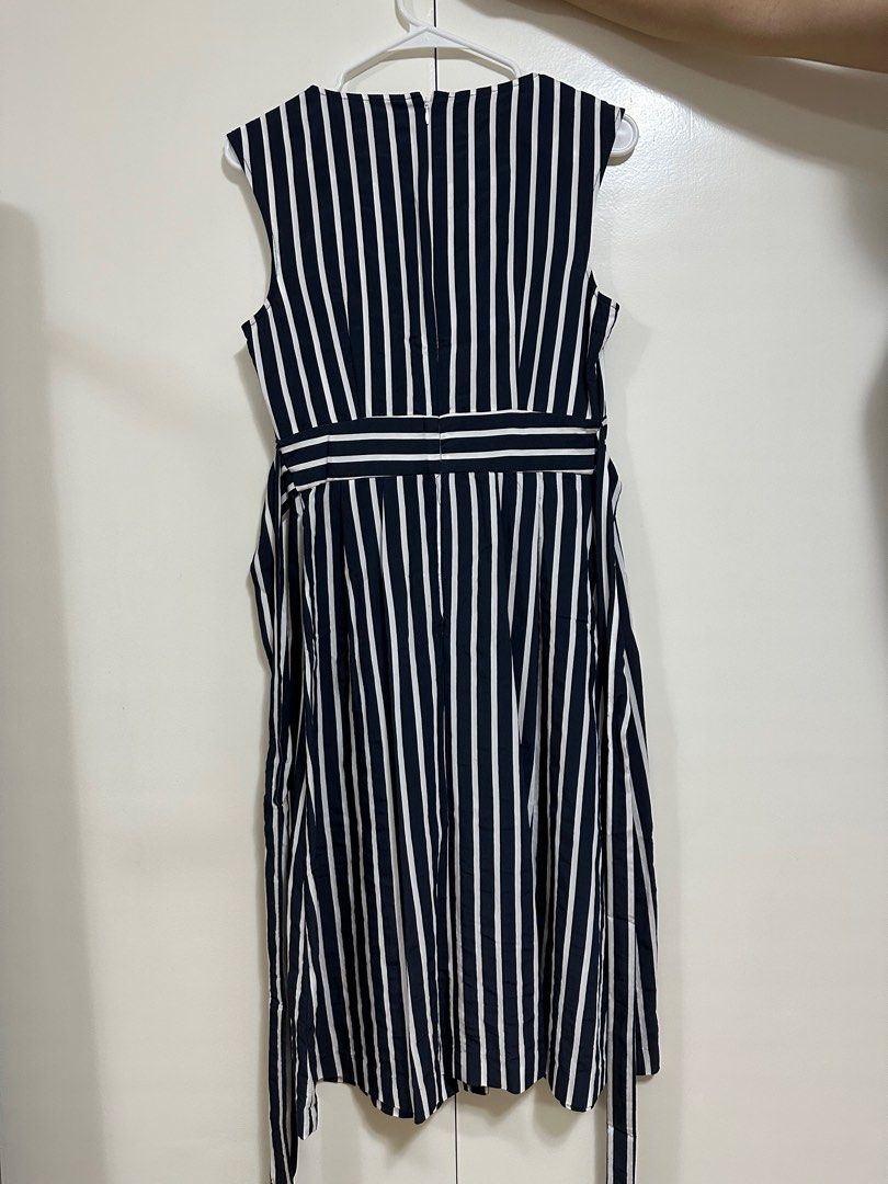 Striped Blue Dress Portmans from Australia Women s Fashion