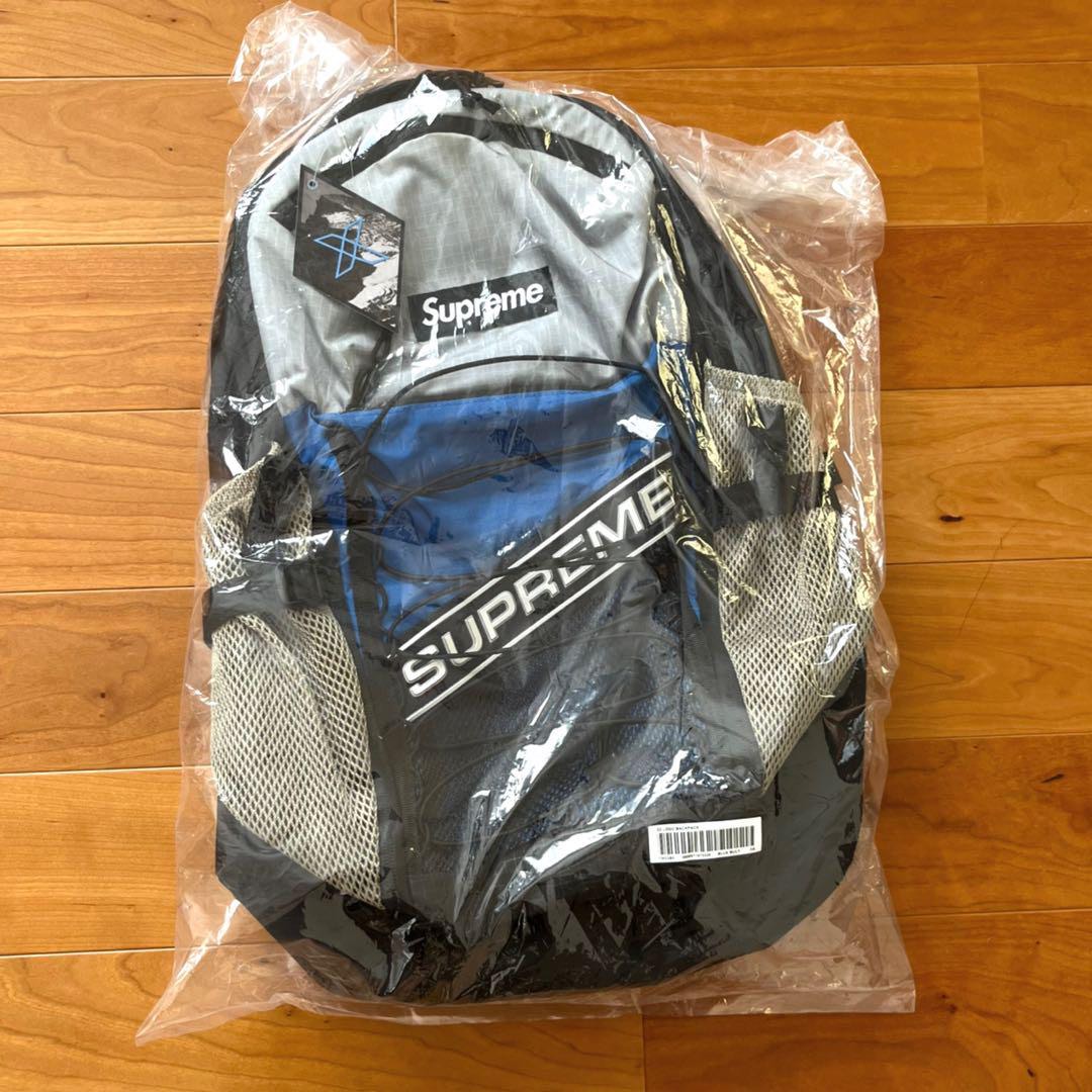 国内外の人気が集結 Supreme Backpack BLUE 23FW - バッグ