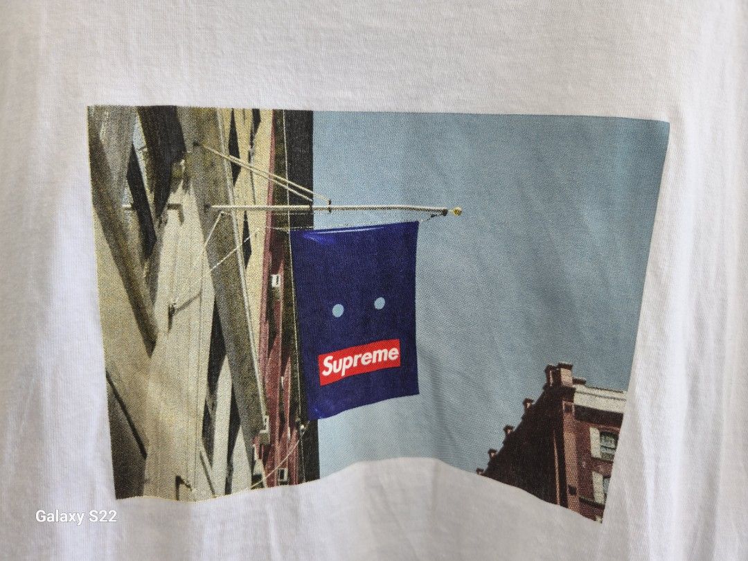 Supreme flag tee hot sale