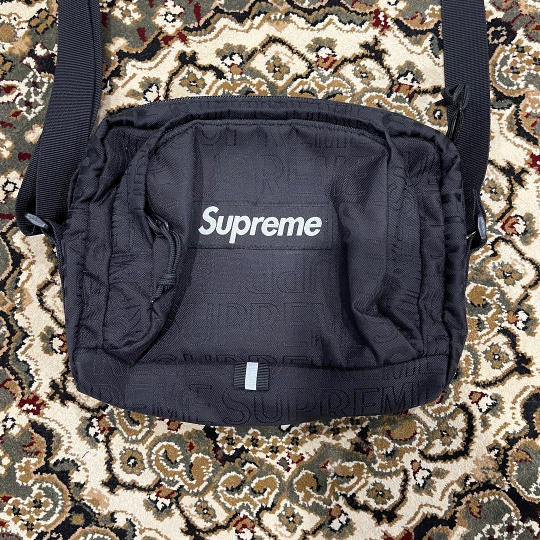 Supreme Shoulder Bag, Men's Fashion, Bags, Sling Bags on Carousell