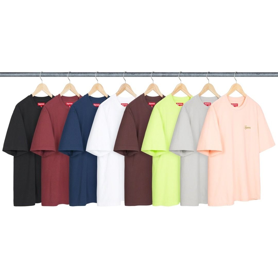 Supreme script tee top