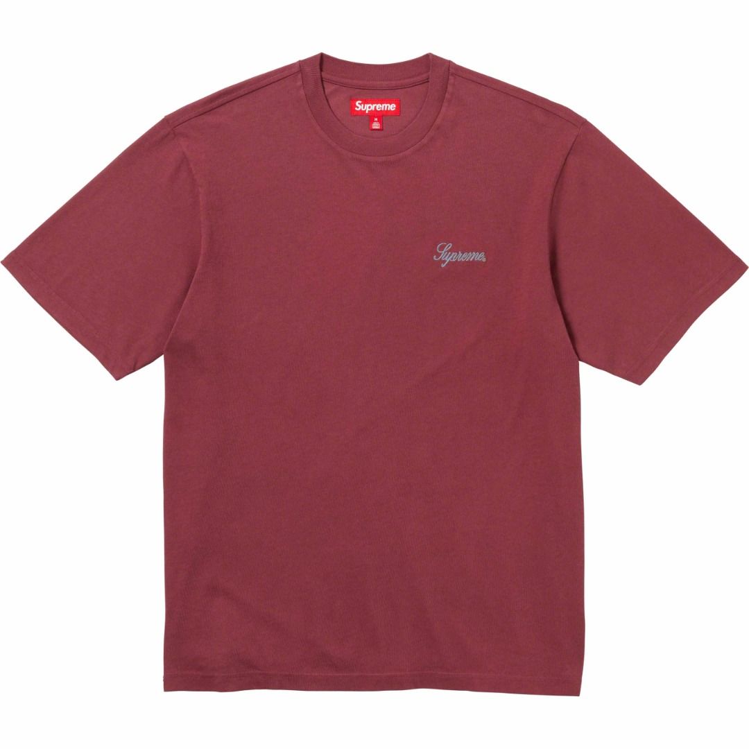 Supreme signature script logo tee new arrivals