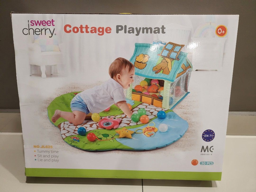 Small discount cottage playmat
