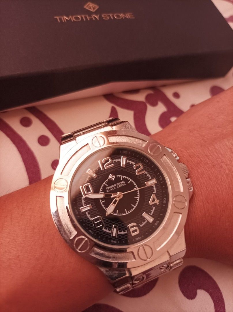 Timothy Stone Manis Collection Silver Tone