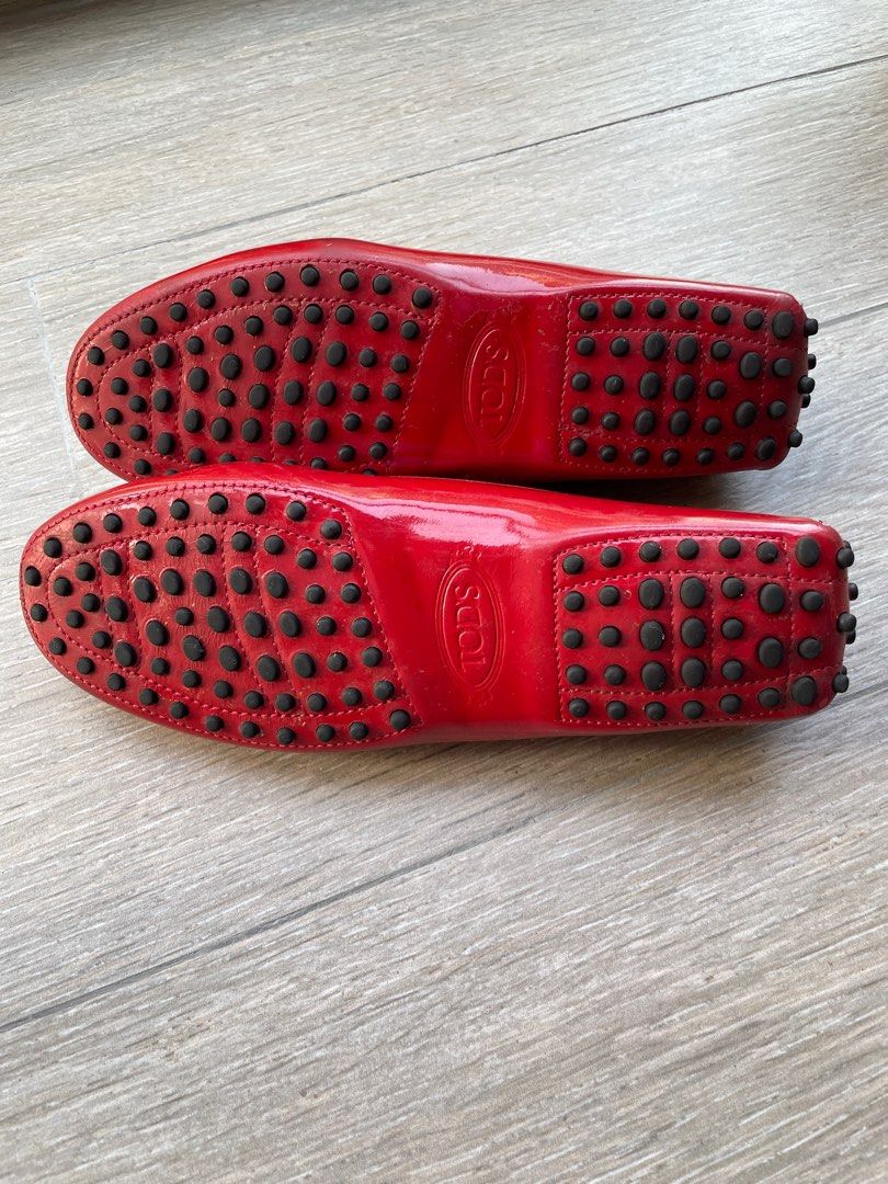 tods backless loafers