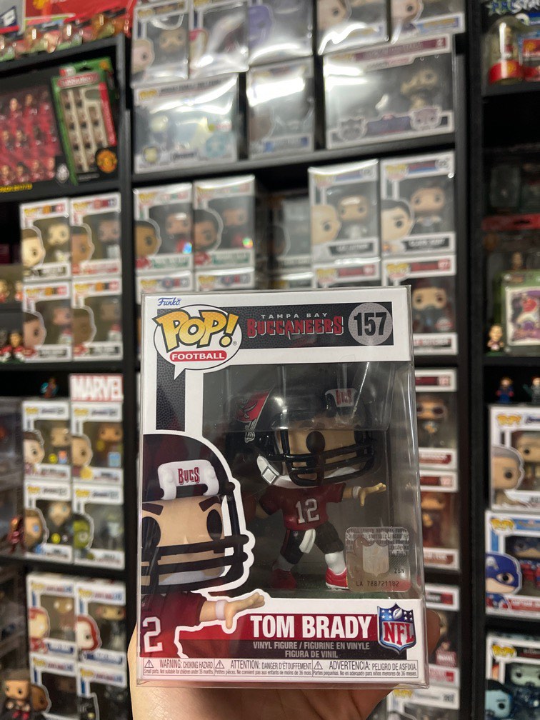 Tom Brady Tampa Bay Buccaneers NFL Football Funko Pop #157, Hobbies & Toys,  Collectibles & Memorabilia, Fan Merchandise on Carousell