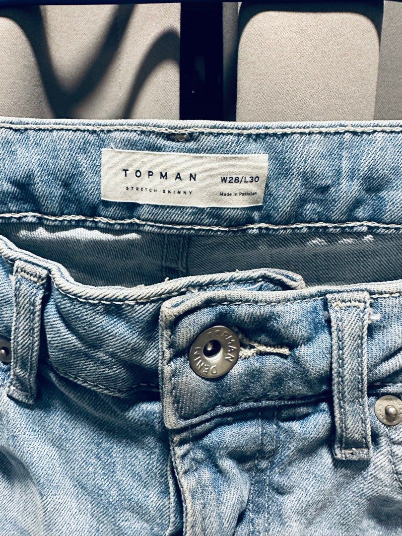 Topman Skinny Jeans Men s Fashion Bottoms Jeans on Carousell