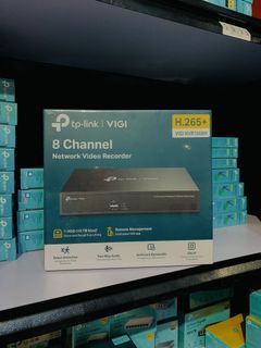 ⭐TP-Link VIGI 8 Channel NVR H.265+ Supports Up To 10TB VIGI NVR1008H