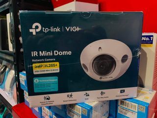 ✅TP-Link VIGI C230I Mini 3MP 2.8mm IR Mini Dome Network Camera 12VDCPOE