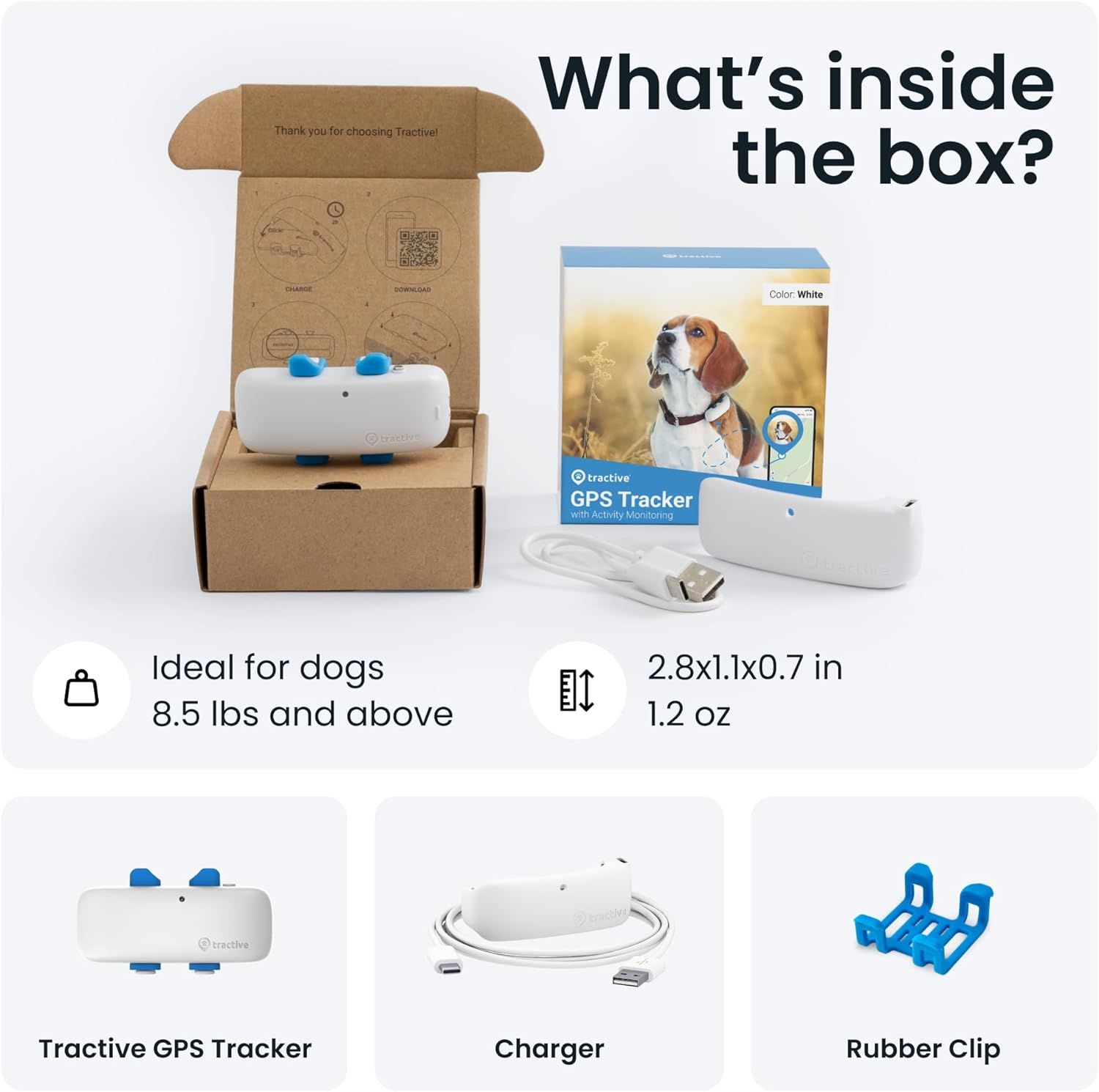 Tractive GPS Pet Tracker for Dogs - Waterproof, GPS Location & Smart Activity  Tracker, Unlimited Range, Works with Any Collar (Coffee) (Coffee), Pet  Supplies, Homes & Other Pet Accessories on Carousell