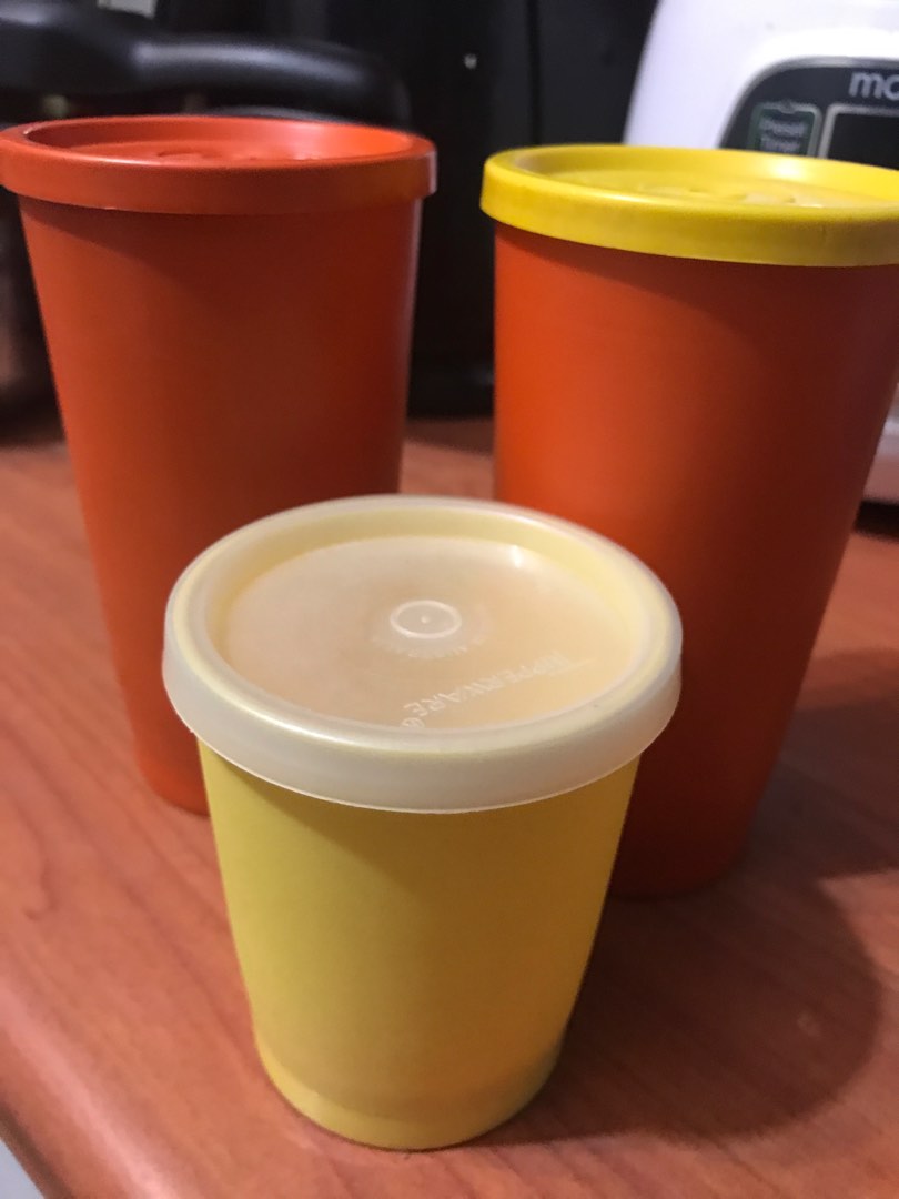 Tupperware containers, mug, storage, Furniture & Home Living ...