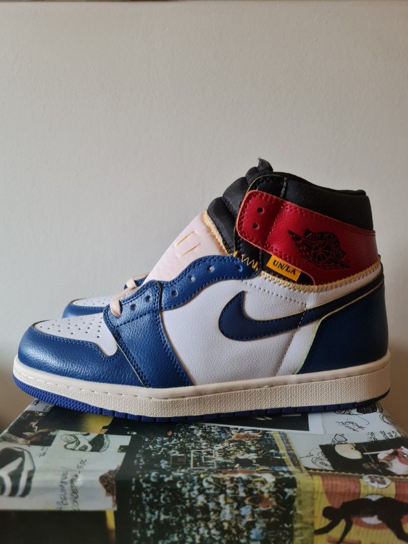 Union x air jordan 1 retro high og on sale nrg storm blue