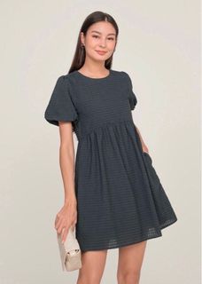 U.P. $45! Fayth Calico Pocket Babydoll Dress