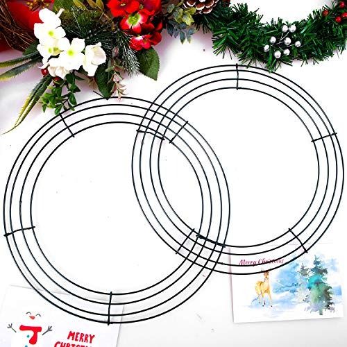 Metal wire wreath on sale frames