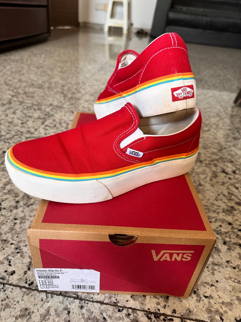 vans slip on 36.5