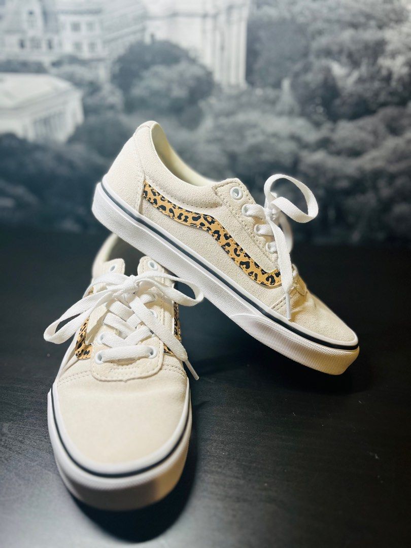 Leopard print new arrivals stripe vans