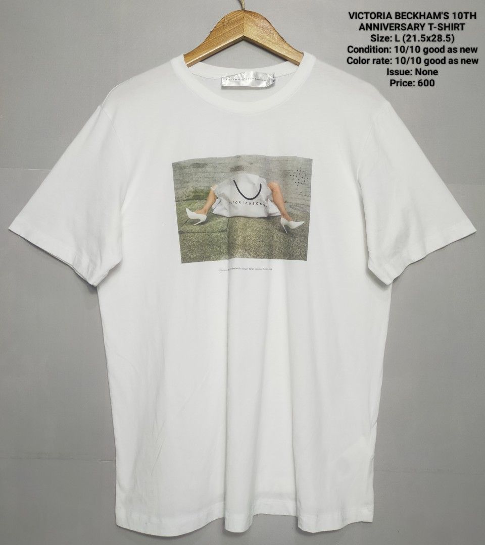 Victoria beckham 10th shop anniversary t shirt