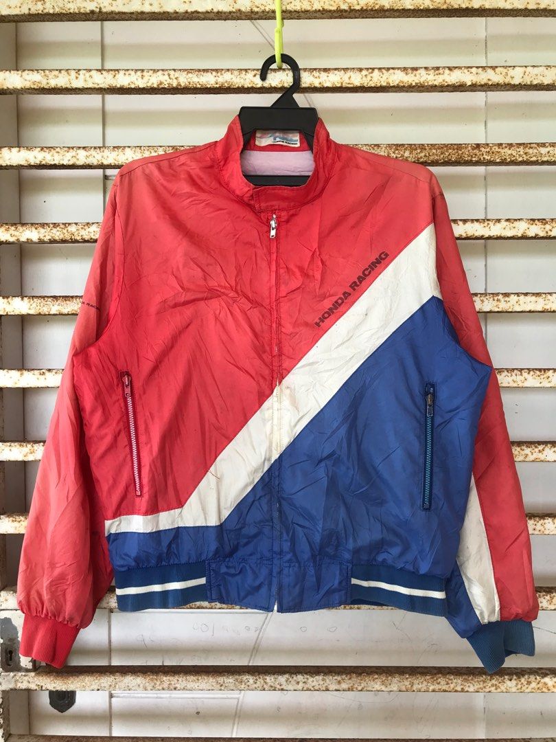 Honda color block racing jacket 2025