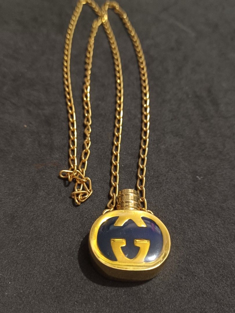 Gucci perfume necklace sales