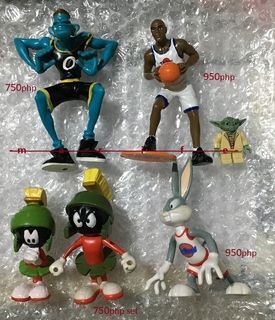 Vintage 1996 Space Jam Tune Squad Looney Tunes Michael Jordan NBA Action  Figure