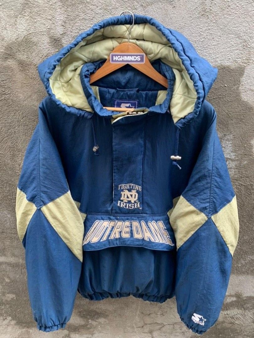 Notre dame sale starter jacket pullover