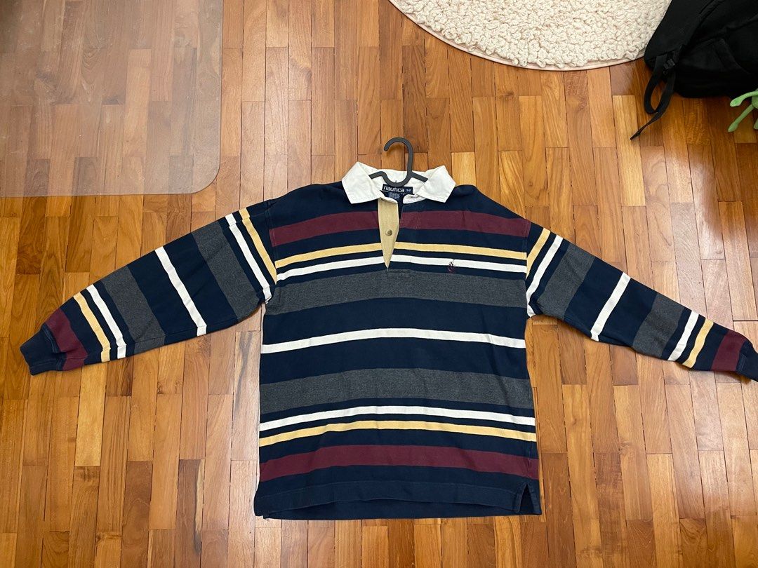 Nautica polo cheap long sleeve