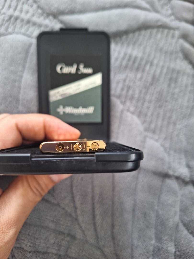 Vintage Windmill Super Thin Card Lighter (5mm), Hobbies & Toys